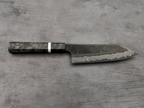 Nigara Hamono Silver 3 Damascus Bunka