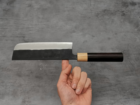 Nakamura Hamono Kaishin White #2 Kurouchi Nakiri