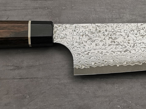 Suncraft Black Damascus Bunka 165mm