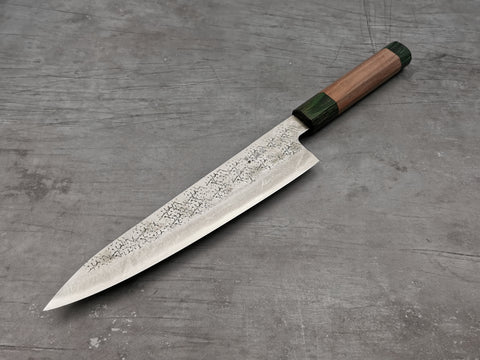 Seisuke Hamono Super Blue Tsuchime Gyuto 210mm