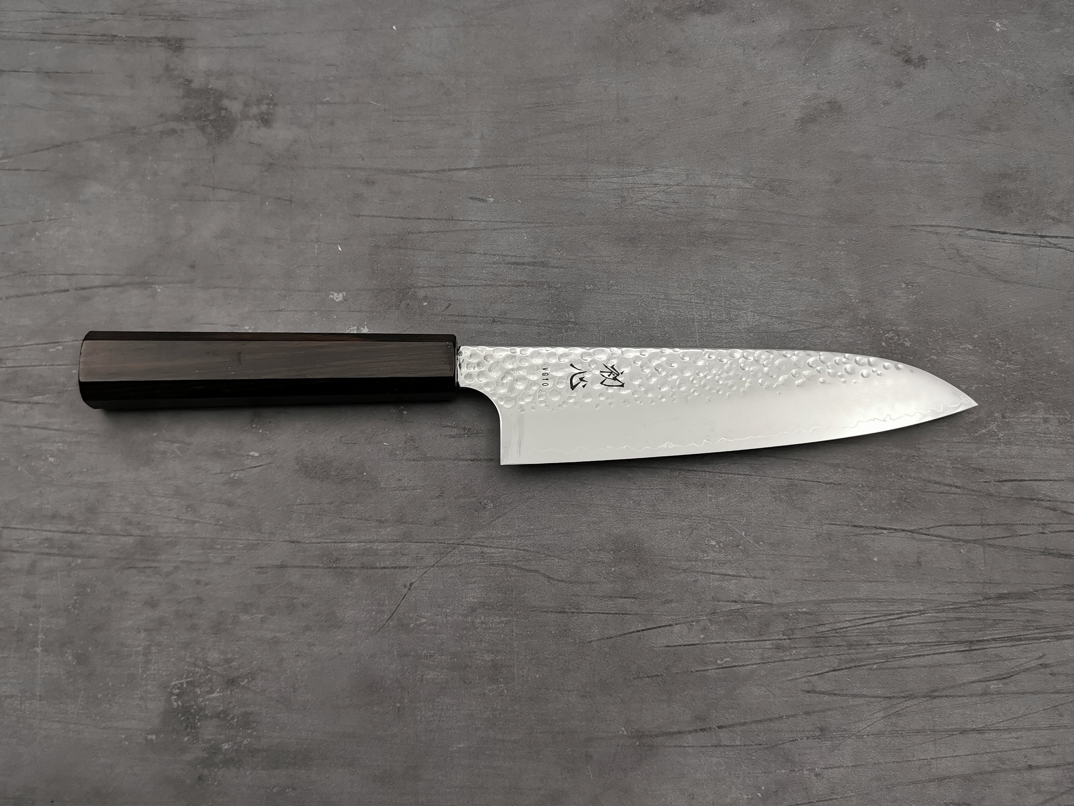 Hatsukokoro Hayabusa VG10 Tsuchime Santoku