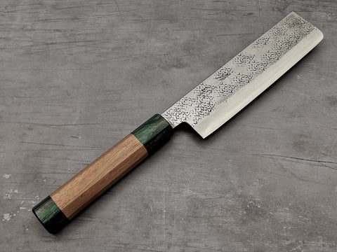 Seisuke Hamono Super Blue Tsuchime Nakiri