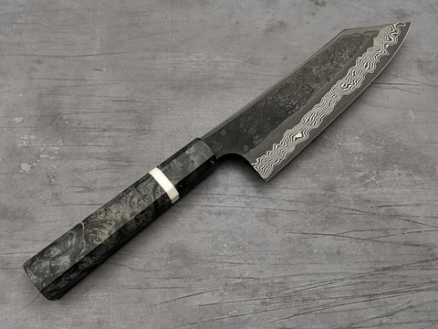 Nigara Hamono Silver 3 Damascus Bunka