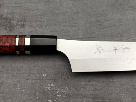 Yu Kurosaki Gekko XEOS Sujihiki 270mm with bubinga burl handle