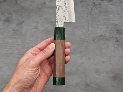 Seisuke Hamono Super Blue Tsuchime Santoku