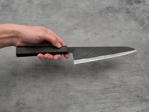 Simon Maillet 135Cr3 Suminagashi Gyuto 212mm