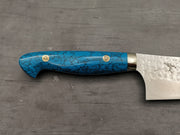 Yu Kurosaki Senko Gyuto 210mm with turquoise handle