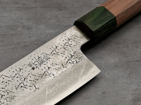 Seisuke Hamono Super Blue Tsuchime Gyuto 210mm