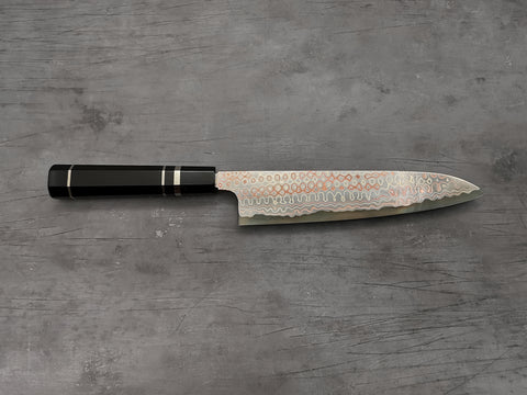 Nigara Hamono Rainbow Damascus Gyuto 240mm