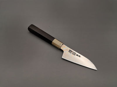 Tsukasa Hinoura Rainbow Damascus Petty 100mm