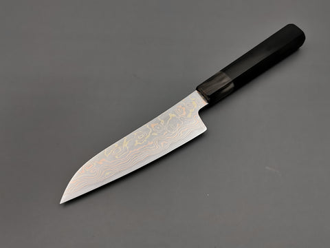 Tsukasa Hinoura Rainbow Damascus Petty 135mm