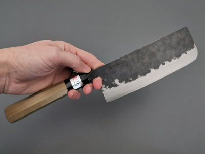 Fujiwara Denka no Hoto (Wa handle) Nakiri - Cutting Edge Knives