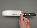 Sakai Takayuki Mirror 45 layer Nakiri - Cutting Edge Knives