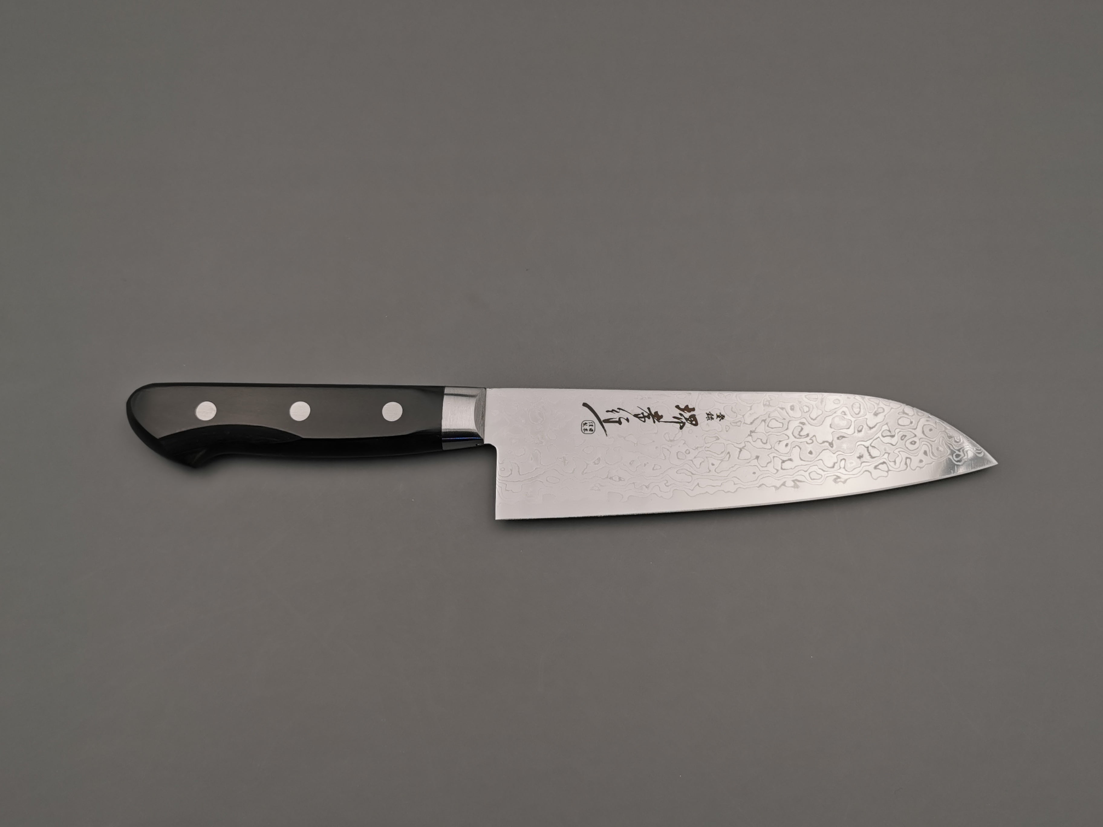 Sakai Takayuki Mirror 45 layer Santoku - Cutting Edge Knives