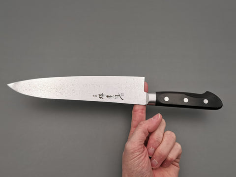 Sakai Takayuki Mirror 45 layer Gyuto 210mm - Cutting Edge Knives