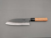 Daisuke Nishida White #1 Santoku kurouchi - Cutting Edge Knives