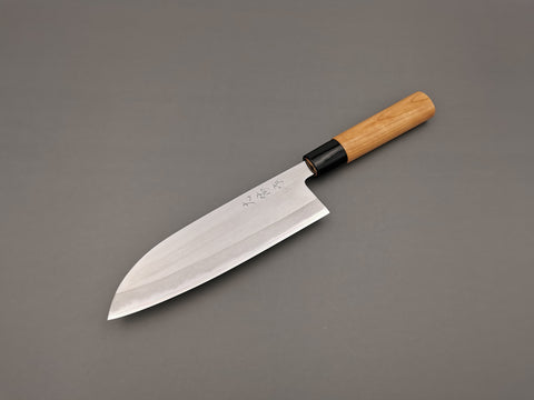 Daisuke Nishida White #1 Polished Santoku