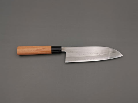 Daisuke Nishida White #1 Polished Santoku