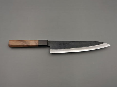 Yoshida Hamono ZDP-189 gyuto 210mm kurouchi - Cutting Edge Knives