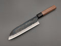 Yoshida Hamono ZDP-189 Kurouchi Santoku - Cutting Edge Knives