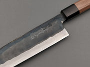 Yoshida Hamono ZDP-189 Kurouchi Santoku - Cutting Edge Knives