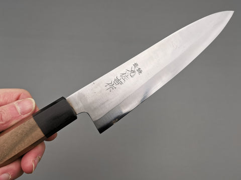 Yoshida Hamono ZDP-189 gyuto 210mm silver - Cutting Edge Knives