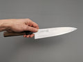 Yoshida Hamono ZDP-189 gyuto 210mm silver - Cutting Edge Knives