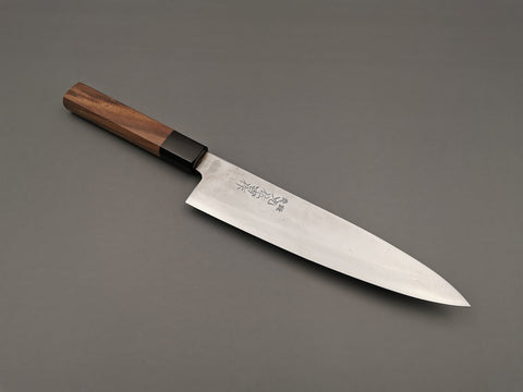 Yoshida Hamono ZDP-189 gyuto 210mm silver - Cutting Edge Knives