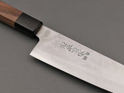 Yoshida Hamono ZDP-189 gyuto 210mm silver - Cutting Edge Knives