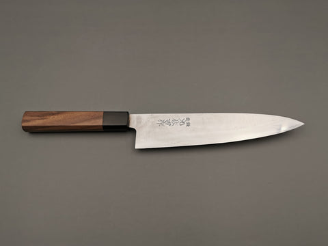 Yoshida Hamono ZDP-189 gyuto 210mm silver - Cutting Edge Knives