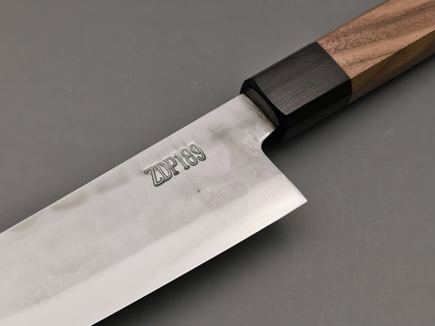 Yoshida Hamono ZDP-189 gyuto 210mm silver - Cutting Edge Knives