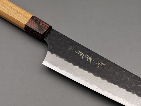 Sakai Takayuki Aogami Super Blue Kengata Gyuto 190mm - Cutting Edge Knives