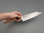 Sakai Takayuki 33 layer Damascus Kengata Gyuto 190mm - Cutting Edge Knives