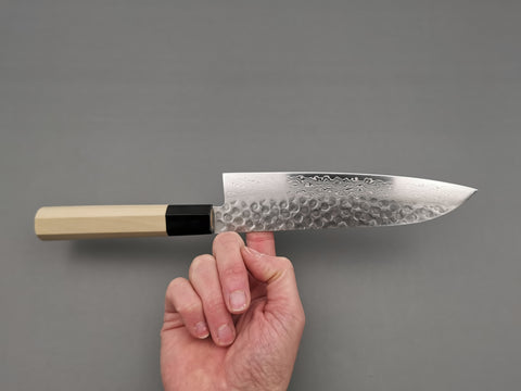 Sakai Takayuki 45 layer Damascus Santoku - Cutting Edge Knives