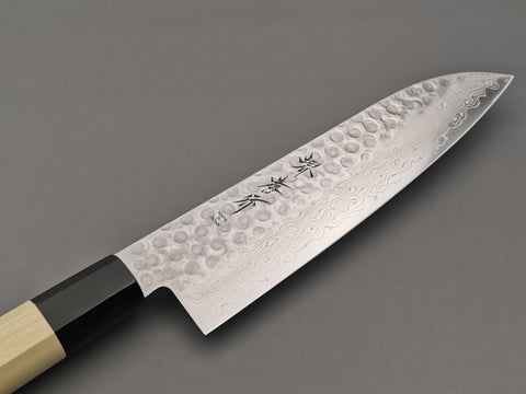 Sakai Takayuki 45 layer Damascus Santoku - Cutting Edge Knives