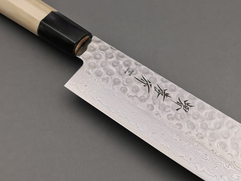 Sakai Takayuki 45 layer Damascus Nakiri - Cutting Edge Knives