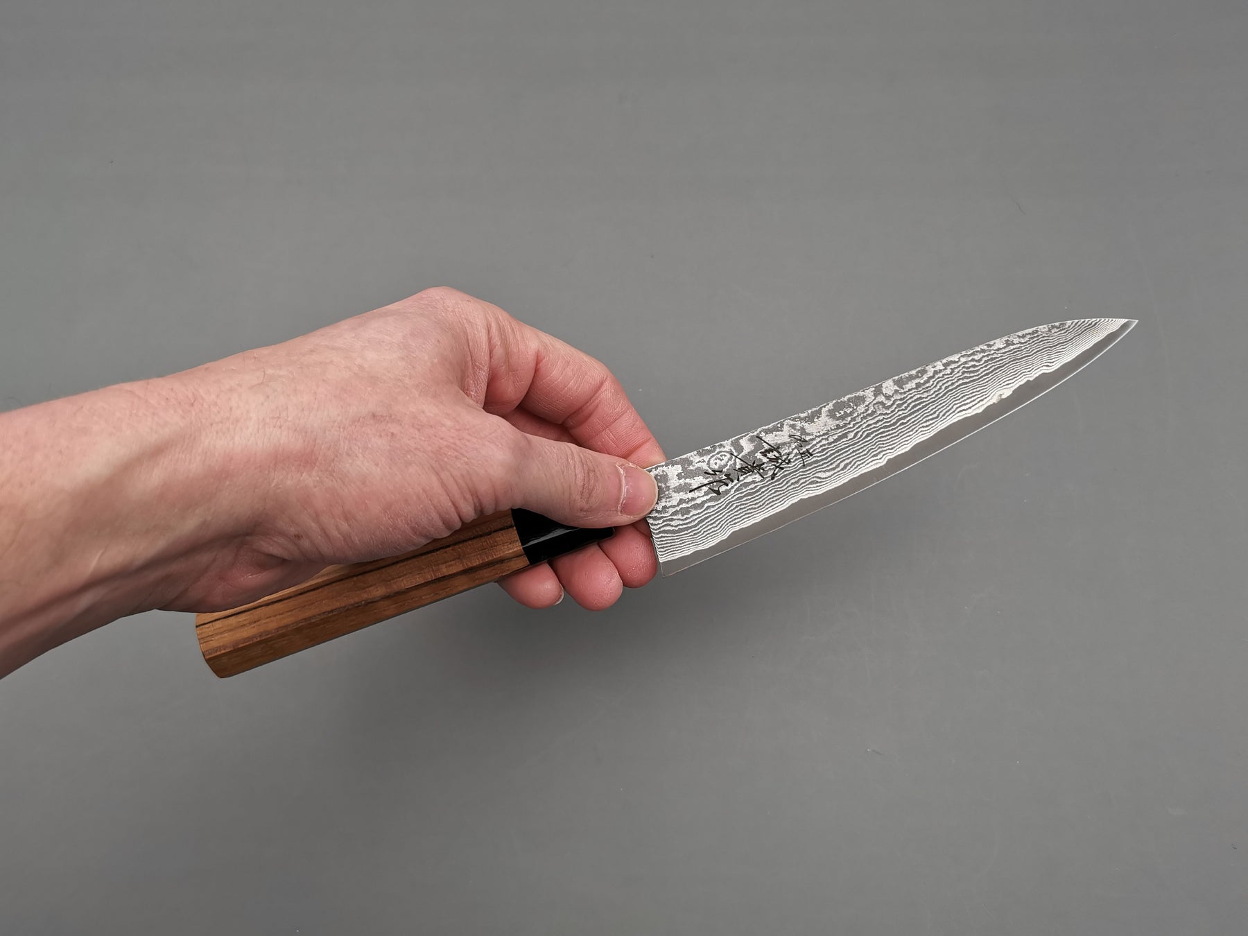 Shigeki Tanaka R2 Damascus Petty 150mm Cutting Edge Knives