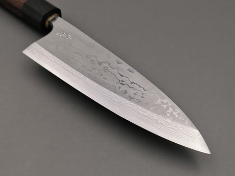 Yauji Yoshihiro Blue #2 Damascus Deba 180mm