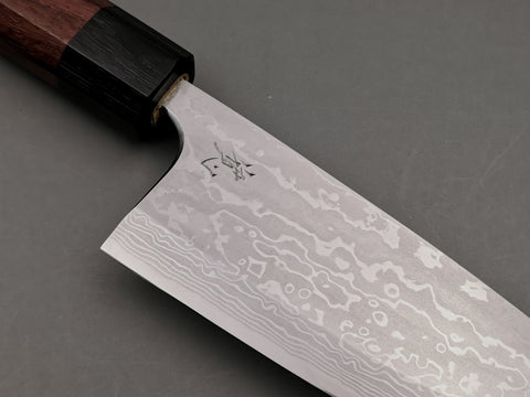 Yauji Yoshihiro Blue #2 Damascus Deba 180mm