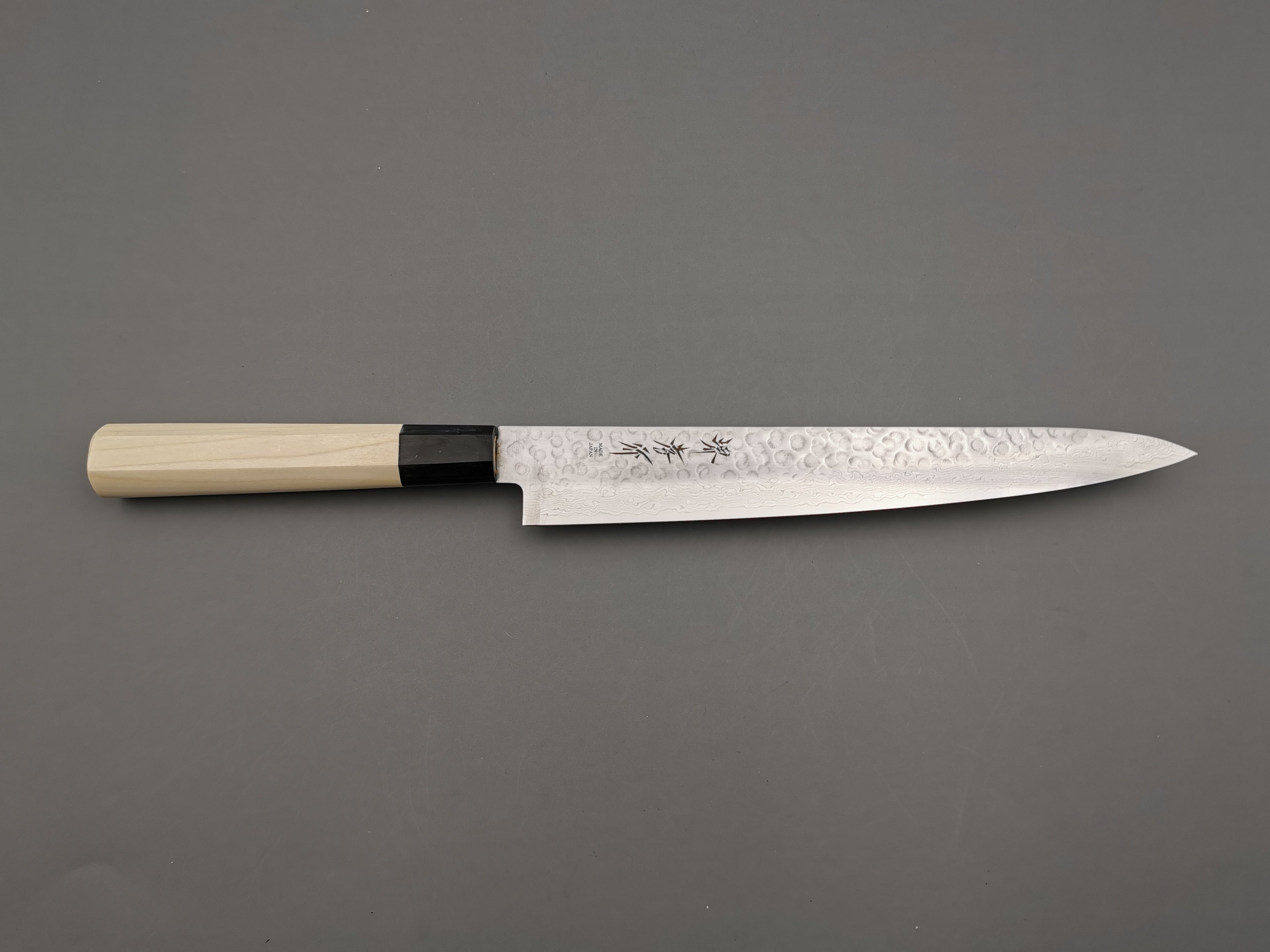 Sakai Takayuki 45 layer Damascus Sujihiki 240mm