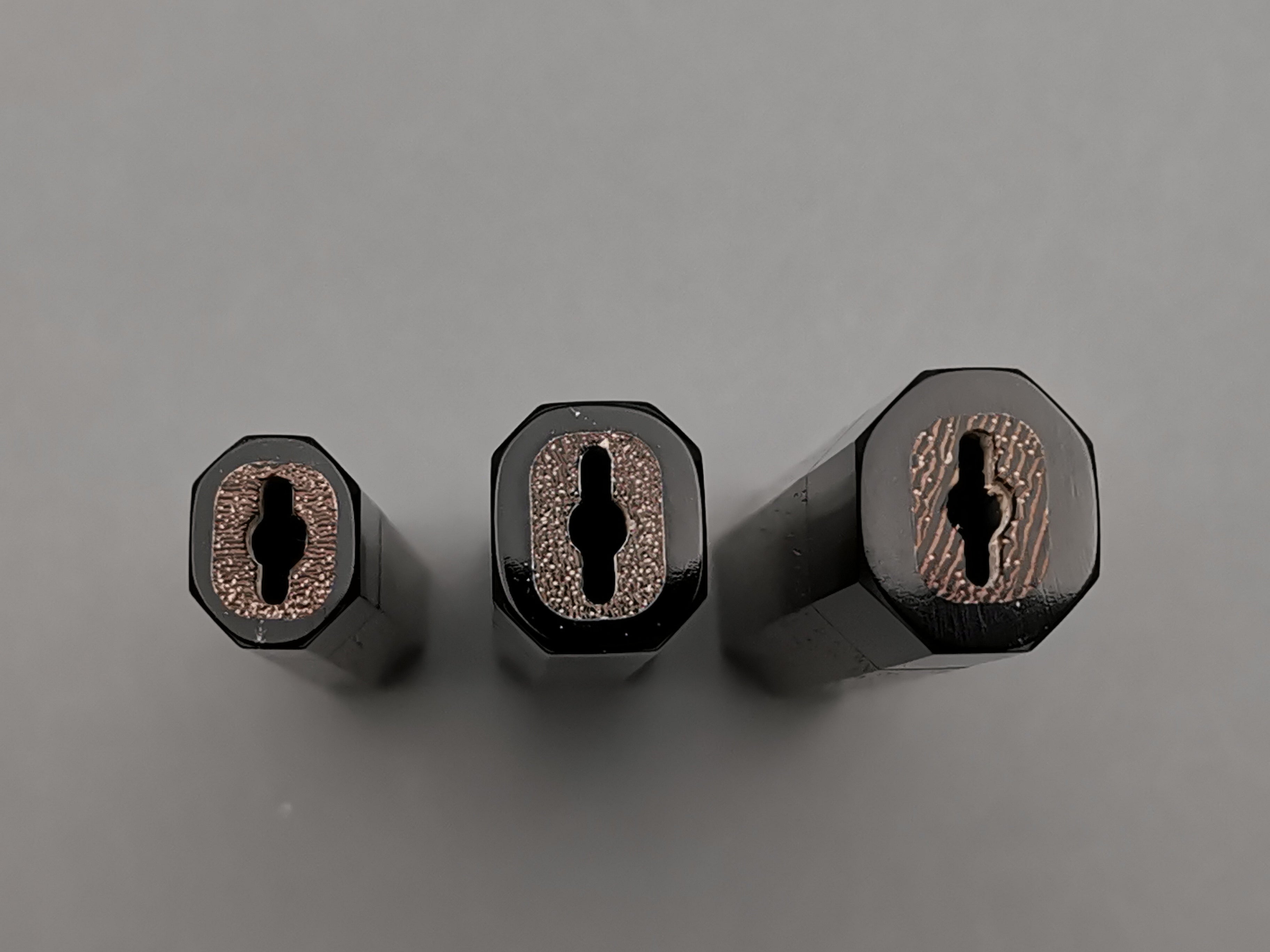 Octagonal Wenge handle