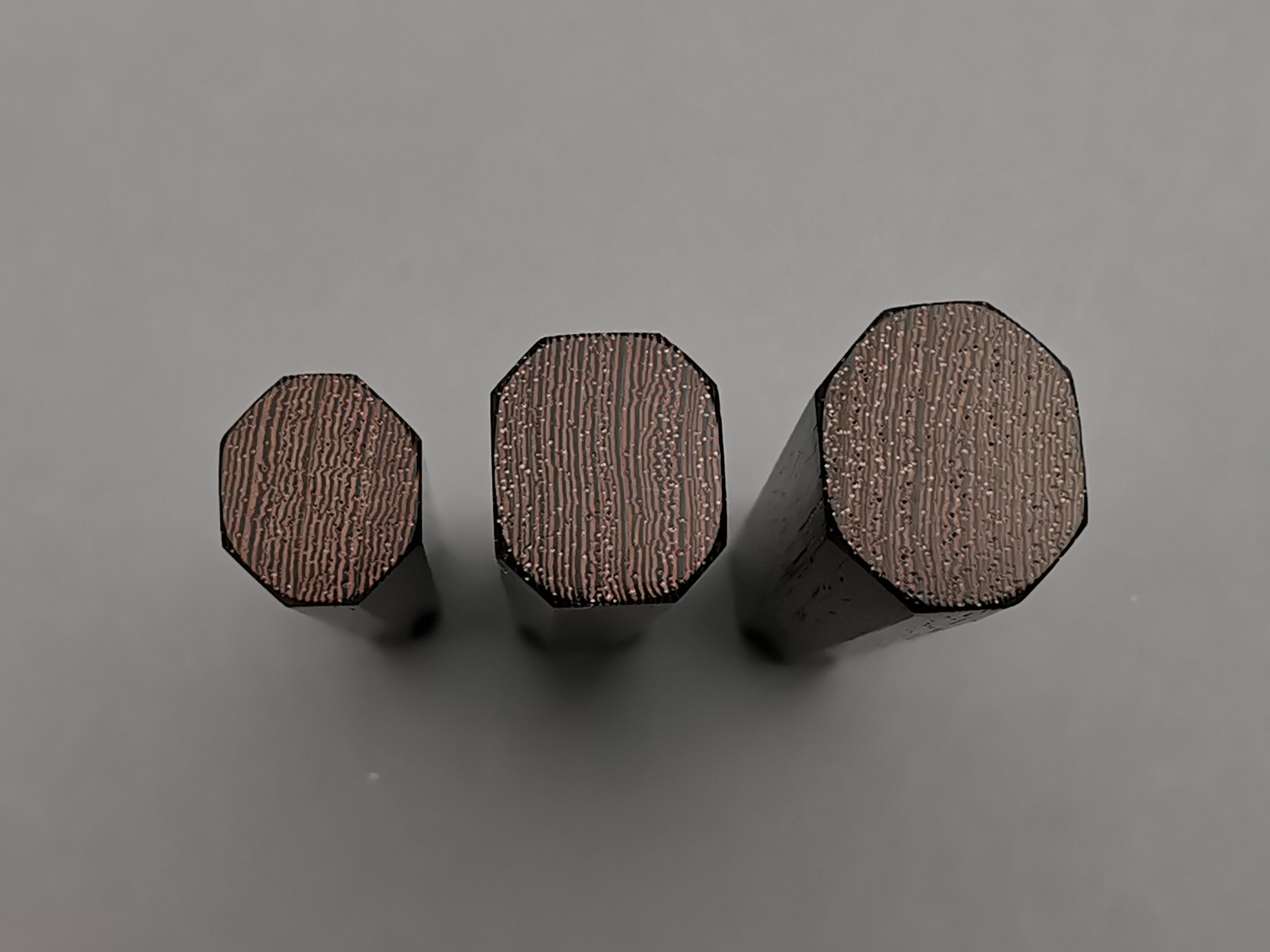 Octagonal Wenge handle