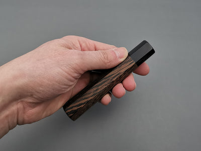 Octagonal Wenge handle
