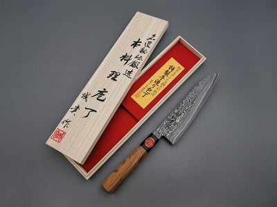 Shigeki Tanaka R2 Damascus Gyuto 180mm