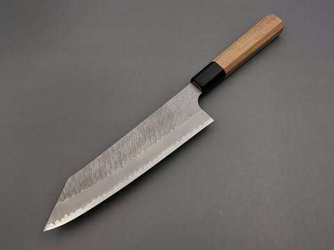 Nigara Hamono SG2 Matt Migaki Tsuchime Kiritsuke Gyuto 210mm