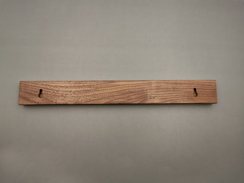 Walnut knife rack