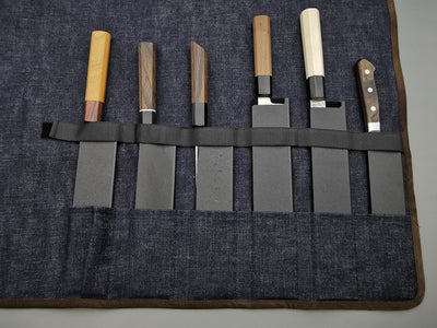 West Japan Tools Selvedge Denim Knife Roll