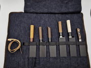 West Japan Tools Selvedge Denim Knife Roll