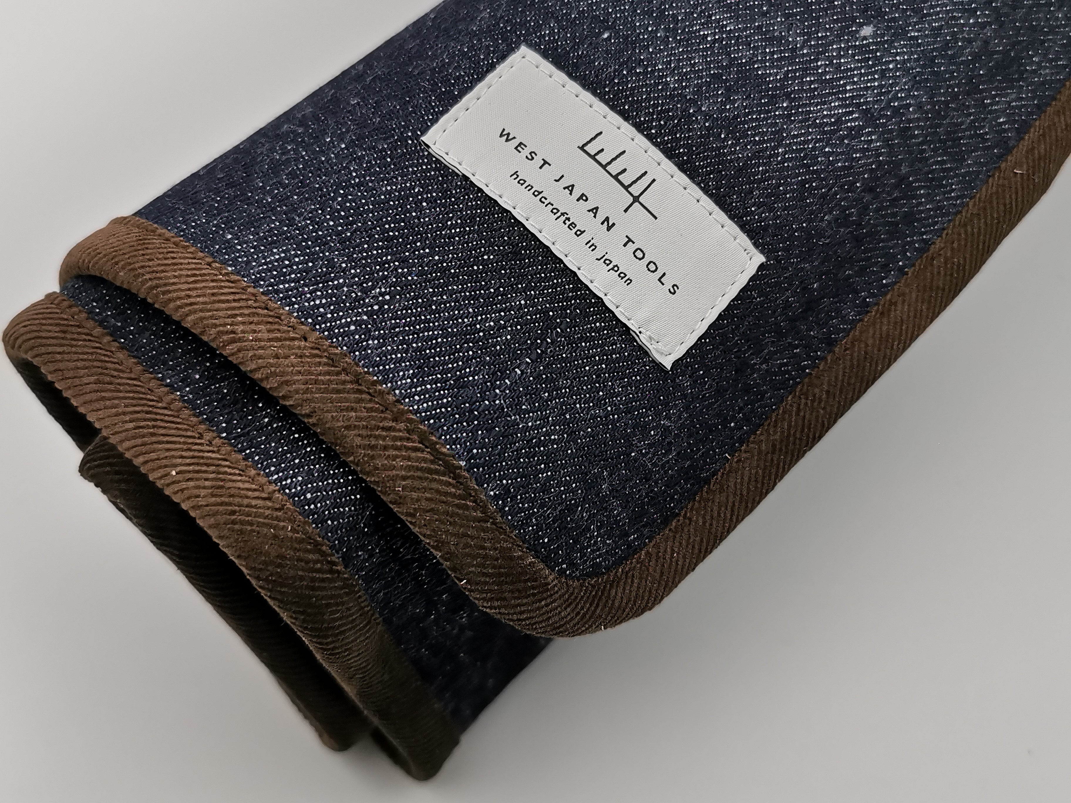 West Japan Tools Selvedge Denim Knife Roll