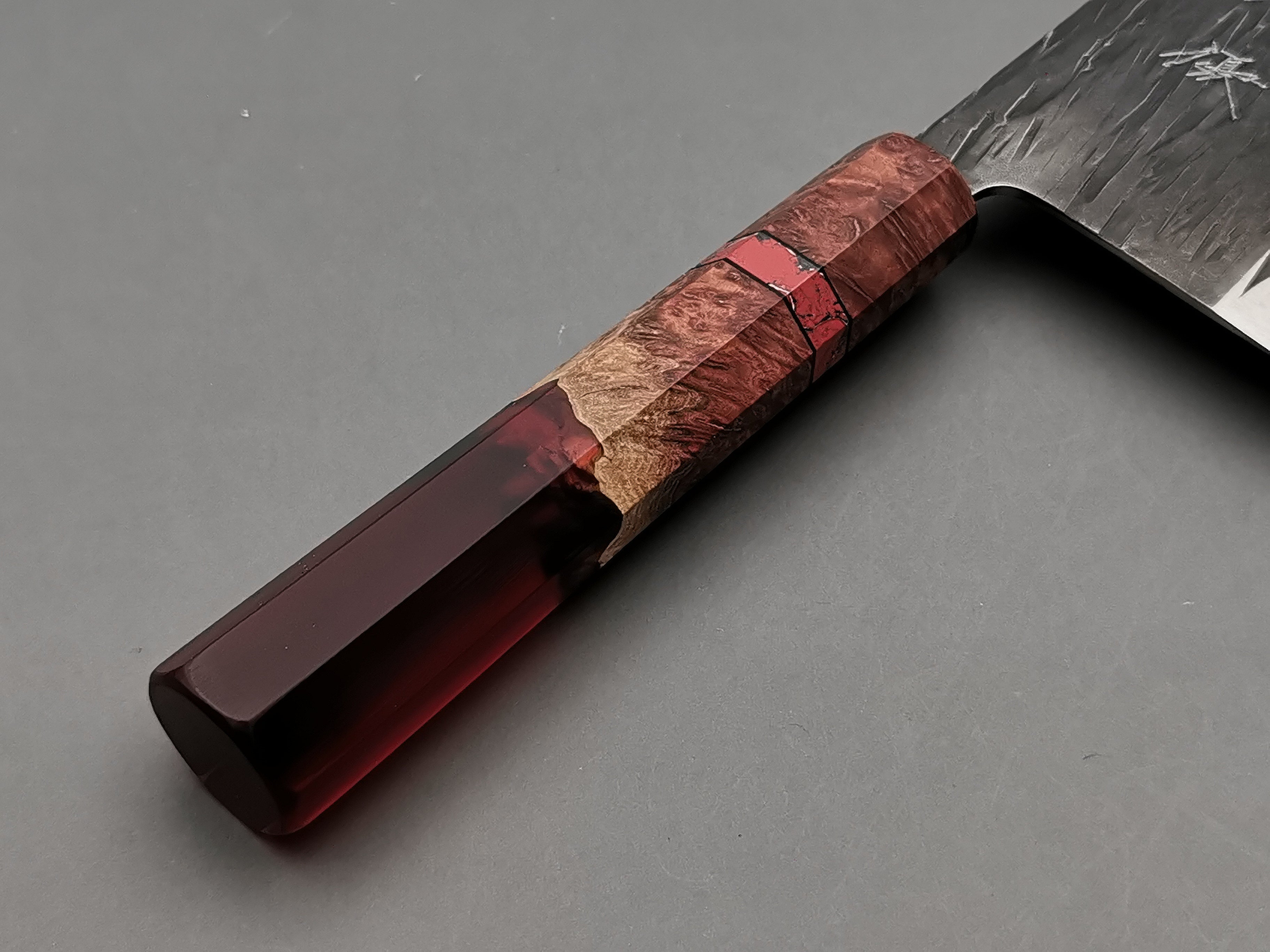 Yu Kurosaki AS Juhyo Chinese Chef Knife with custom handle